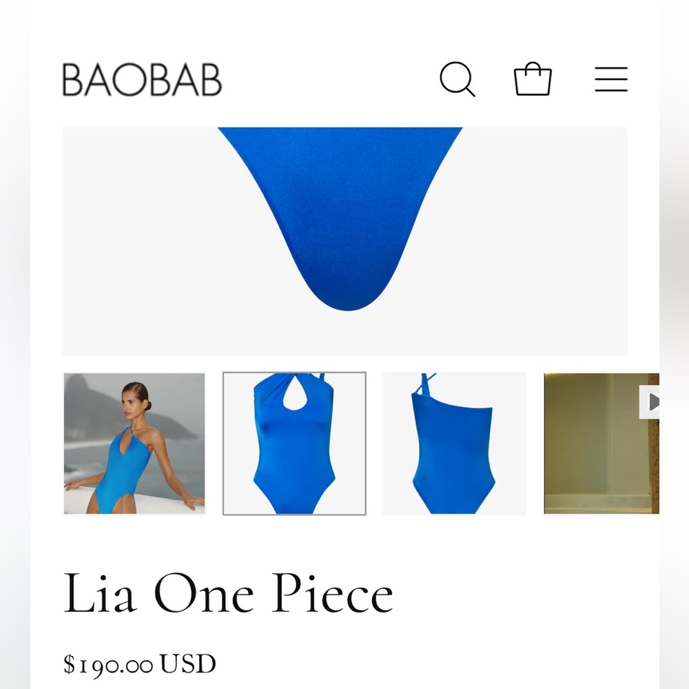"Lia One Piece” - Where beachwear meets captivating design SOLD OUT ONLINE